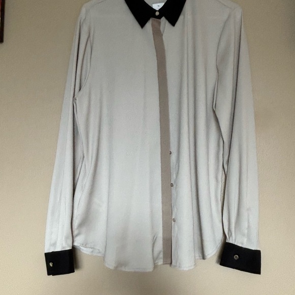 Ann Taylor NWT long sleeve dress shirt size 12 - Picture 5 of 8